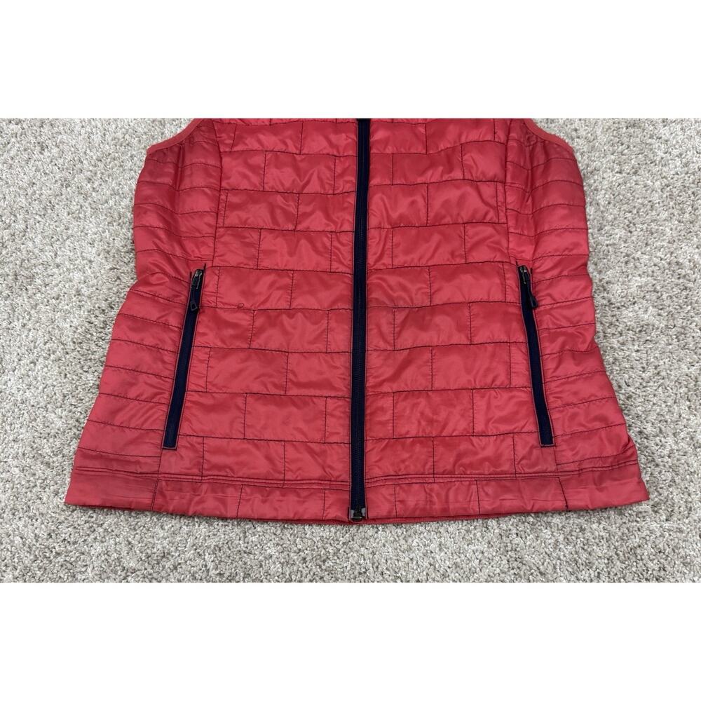 Patagonia Nano Puff Vest Red Primaloft Insulated Full Zip Packable Women’s Sz M - Picture 4 of 11